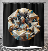 Sonata Streams Shower Curtain